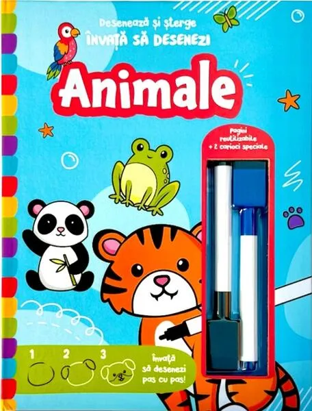 Învață să desenezi: Animale - Hardcover - Flamingo