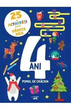 25 de activitati pentru varsta mea: 4 ani. Pomul de Craciun