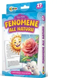 27 de cartonase educative. Fenomene ale naturii