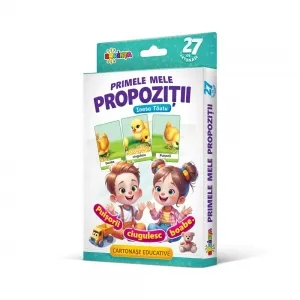27 de cartonase educative. Primele mele propozitii