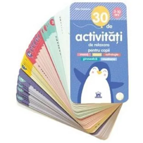 30 de activități de relaxare pentru copii