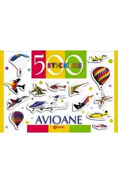 500 stickere. Avioane