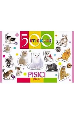 500 stickere. Pisici