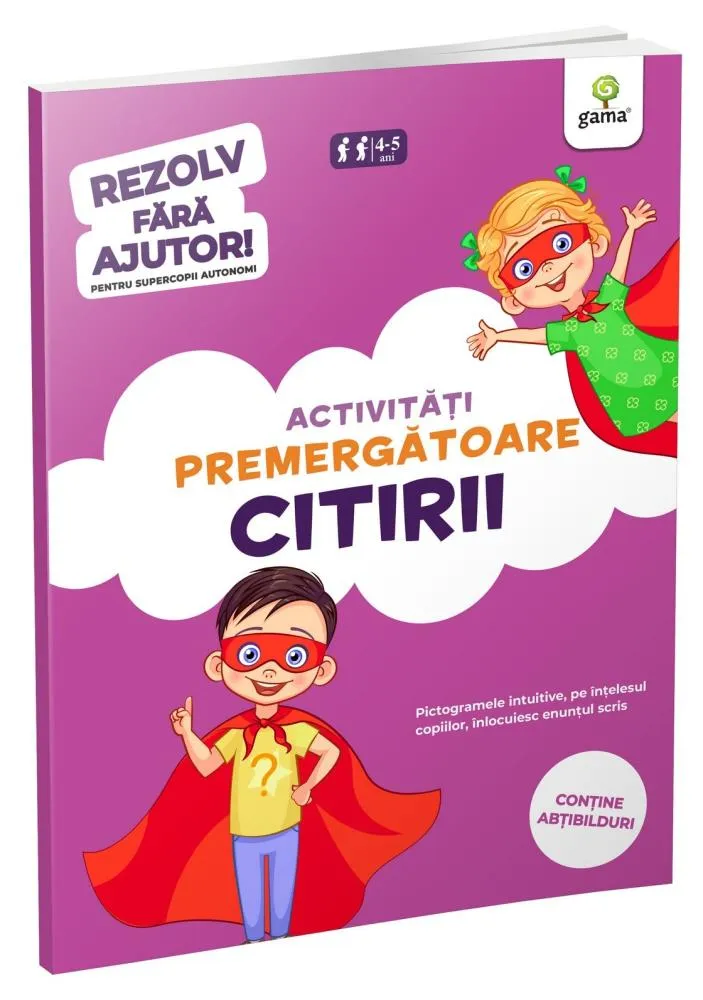 Activități premergătoare citirii • 4-6 ani