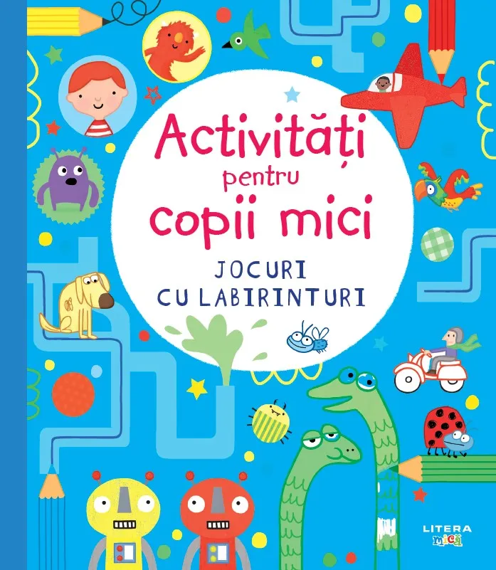Activitati pentru copii mici. Jocuri cu labirinturi