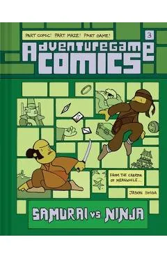 Adventuregame Comics: Samurai vs. Ninja (Book 3): An Interactive Graphic Novel - Jason Shiga