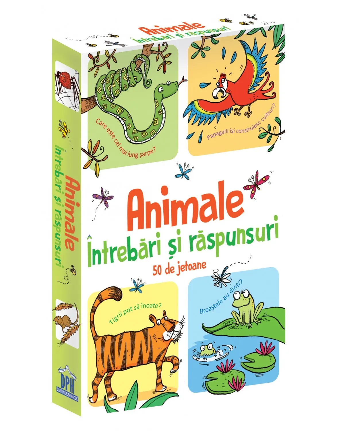 Animale. Intrebari si raspunsuri – 50 de jetoane |