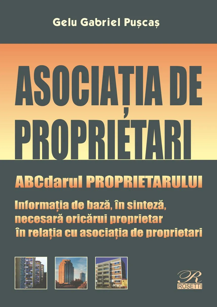 Asociatia de proprietari | Gelu Gabriel Puscas