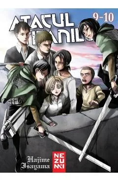 Atacul Titanilor Omnibus 5 Vol.9 + Vol.10 - Hajime Isayama