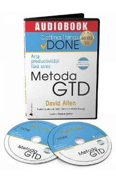 Audiobook:  Metoda GTD. Arta productivitatii fara stres - David Allen
