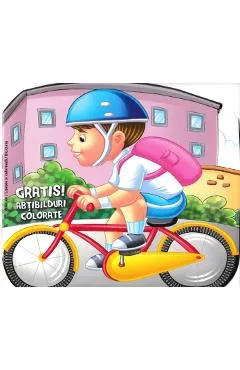 Bicicleta. Abtibilduri colorate