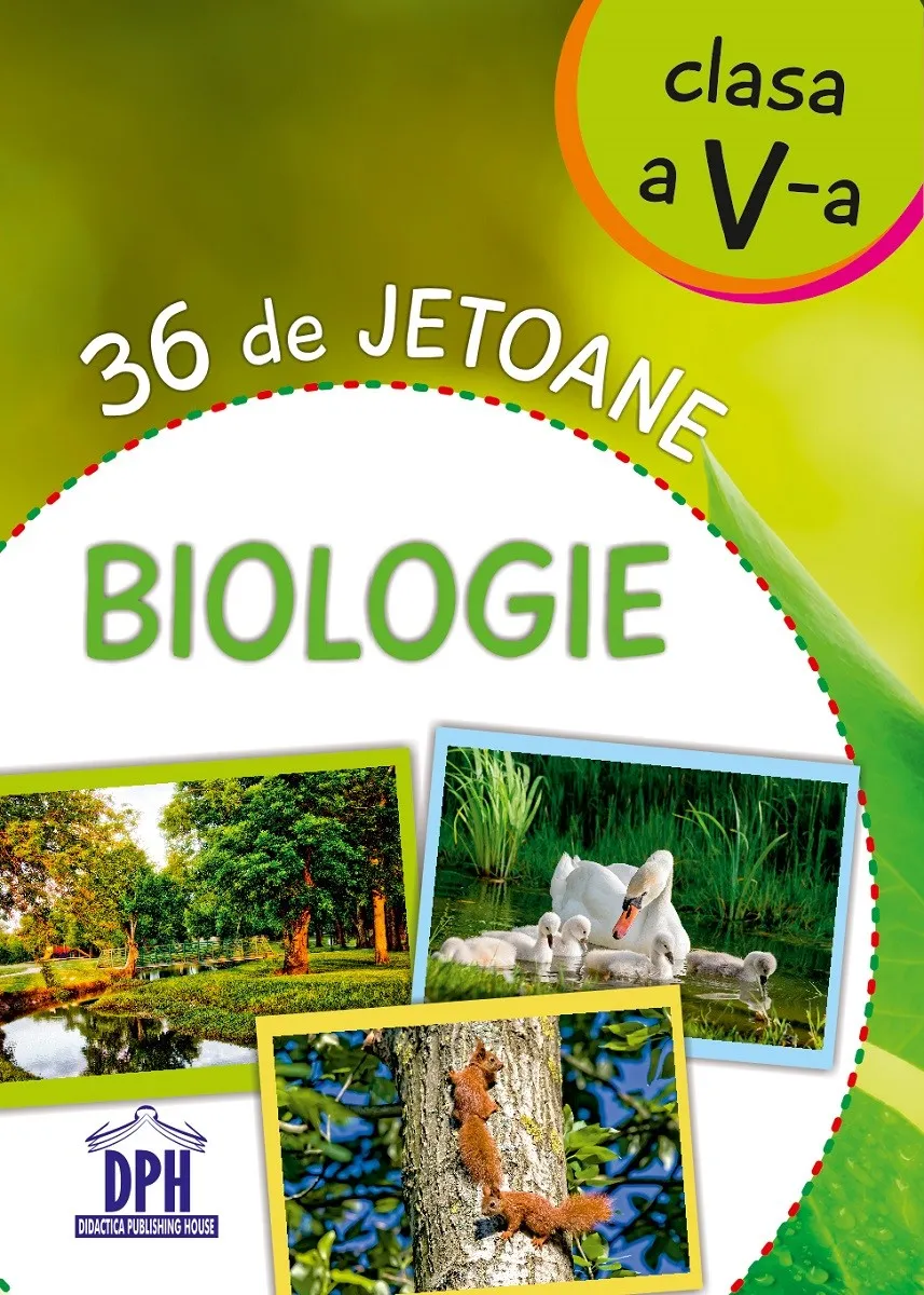 Biologie - 36 de jetoane - Clasa a V- a |