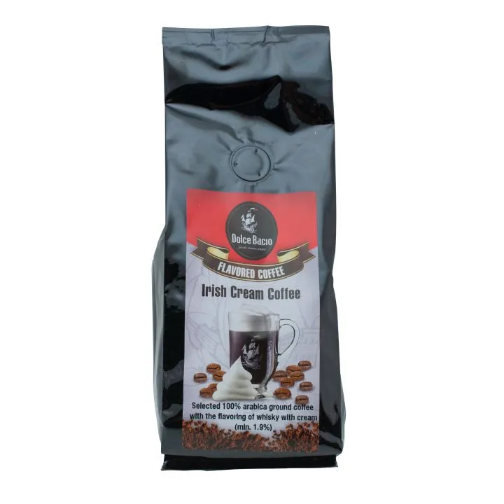 Cafea macinata cu aroma de crema de whisky irlandez, 125 grame