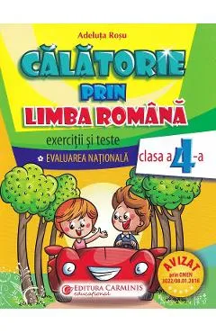 Calatorie prin limba romana - Clasa 4 - Adeluta Rosu