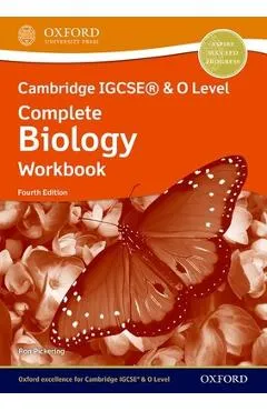 Cambridge Igcse and O Level Complete Biology: Workbook 4th Edition - Pickering