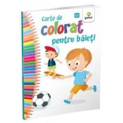 Carte de colorat pentru baieti
