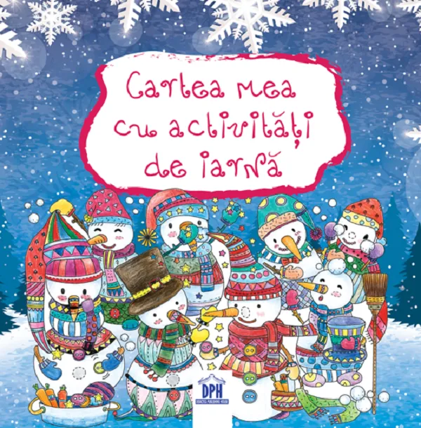 Cartea mea cu activități de iarnă