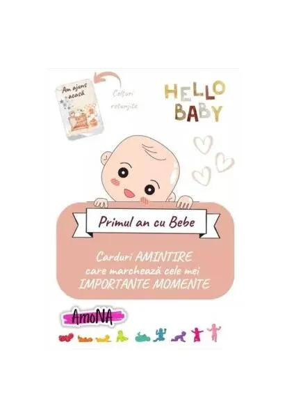 Cartonașe Primul an cu Bebe - Unisex - Paperback - AmoNA