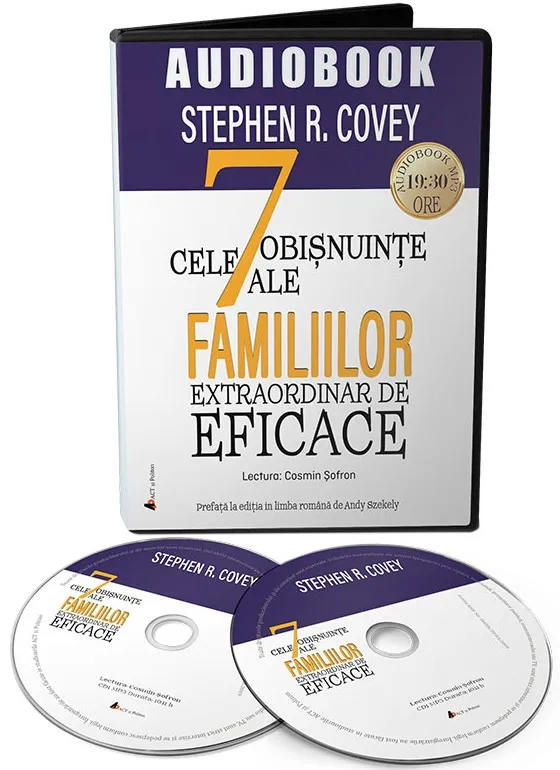 Cele 7 obisnuinte ale familiilor extraordinar de eficace  | Stephen R. Covey