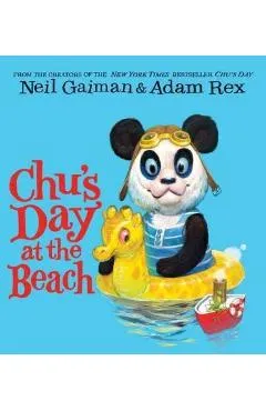 Chu's Day at the Beach Board Book - Neil Gaiman