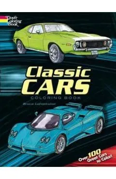 Classic Cars Coloring Book