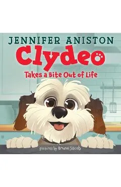 Clydeo Takes a Bite Out of Life - Jennifer Aniston