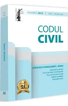 Codul civil Ianuarie 2025 - Dan Lupascu