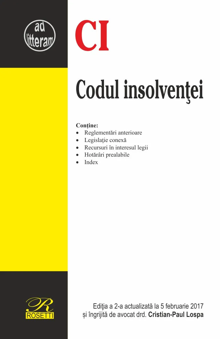 Codul insolventei |