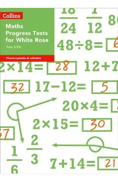 Collins Tests & Assessment - Year 5/P6 Maths Progress Tests for White Rose - Collins Uk