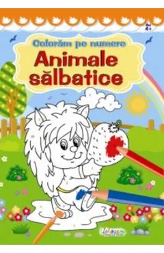 Coloram pe numere: Animale salbatice