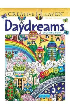 Creative Haven Daydreams Coloring Book - Angela Porter
