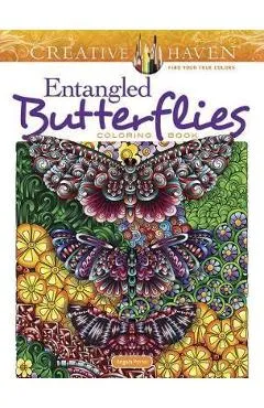 Creative Haven Entangled Butterflies Coloring Book