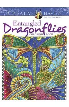 Creative Haven Entangled Dragonflies Coloring Book