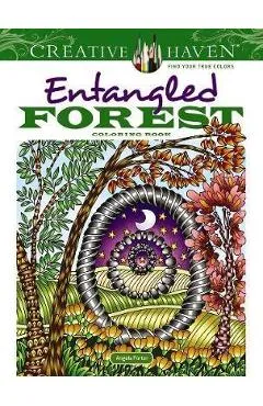 Creative Haven Entangled Forest Coloring Book - Angela Porter