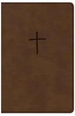 CSB Compact Bible, Brown Leathertouch, Value Edition - Csb Bibles By Holman