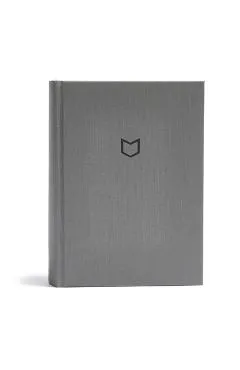 CSB He Reads Truth Bible, Charcoal Cloth Over Board - Csb Bibles By Holman