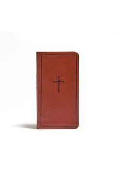 CSB Single-Column Pocket New Testament, Brown Leathertouch - Csb Bibles By Holman