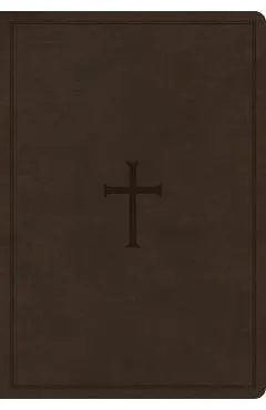 CSB Super Giant Print Reference Bible, Brown Leathertouch, Value Edition - Csb Bibles By Holman