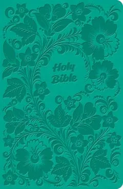 CSB Thinline Bible, Teal Leathertouch, Value Edition - Csb Bibles By Holman