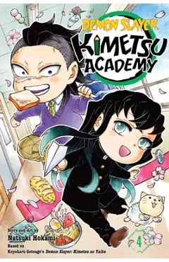 Demon Slayer: Kimetsu Academy, Vol. 4 - Koyoharu Gotouge