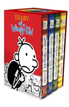 Diary of a Wimpy Kid Box of Books 1-4 Revised - Jeff Kinney