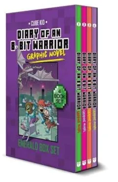 Diary of an 8-Bit Warrior Graphic Novel Emerald Box Set - Pirate Sourcil