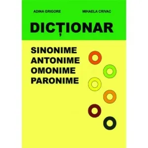 Dictionar de sinonime, antonime, omonime, paronime