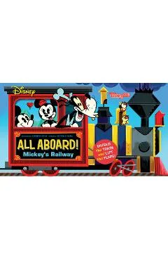 Disney All Aboard! Mickey's Railway (an Abrams Extend a Book) - Andrew Kolb