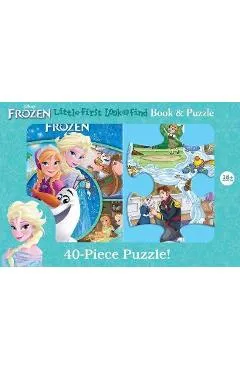 Disney Frozen: Little First Look and Find Book & Puzzle - Pi Kids