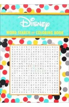 Disney Word Search and Coloring Book - Editors Of Thunder Bay Press