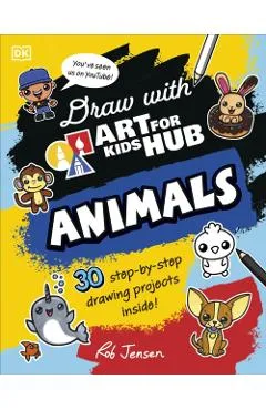 Draw with Art for Kids Hub Animals - Art For Kids Hub