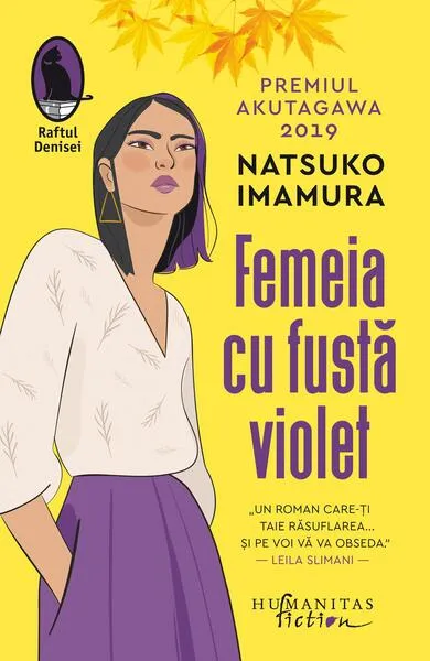 Femeia cu fustă violet - Paperback brosat - Natsuko Imamura - Humanitas Fiction