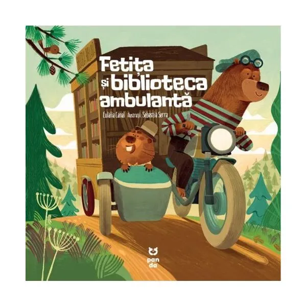 Fetița și biblioteca ambulantă - Paperback brosat - Pandora M