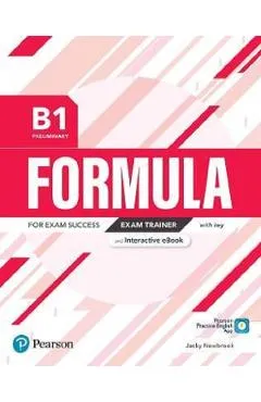Formula B1 Preliminary Exam Trainer with key and Interactive eBook - Jacky Newbrook